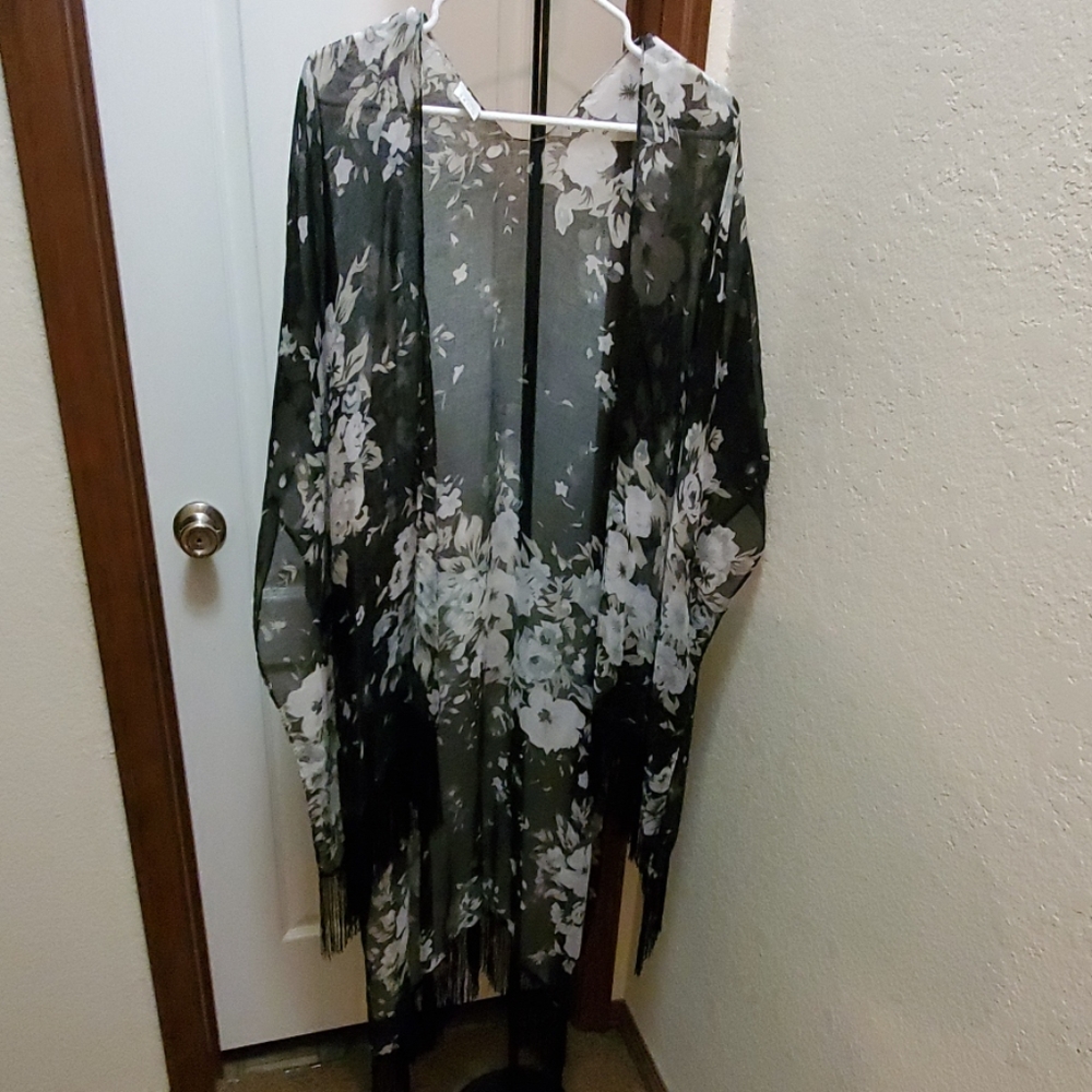 Sheer kimono